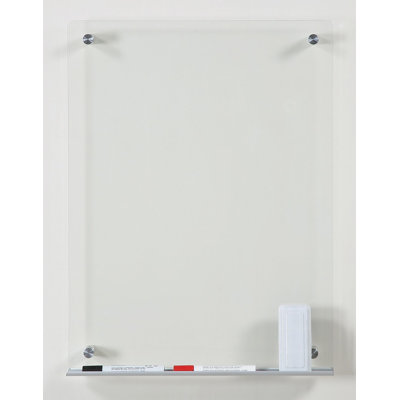 Audio-Visual Direct Wall Mounted Glass Board & Reviews | Wayfair